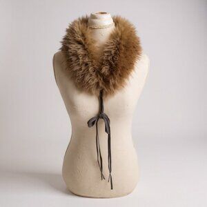 Versatile Furry Waist Belt Styling Accessory Faux Fur Collar Decoration Soft 26"